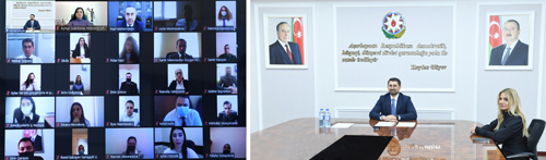 Ədliyyə Nazirliyində Azərbaycan Gəncləri Gününün 25 İlliyinə Həsr Olunan Tədbir Keçirilib