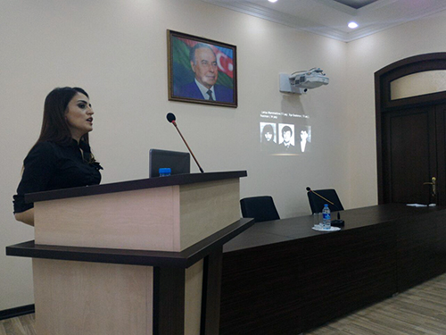 ƏDLİYYƏ AKADEMİYASINDA 20 YANVAR FACİƏSİNİN İYİRMİ YEDDİNCİ İL<br>DÖNÜMÜNÜNƏ HƏSR OLUNMUŞ TƏDBİR KEÇİRİLMİŞDİR