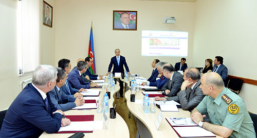 ƏDLİYYƏ AKADEMİYASI ELMİ ŞURASININ İCLASINDA