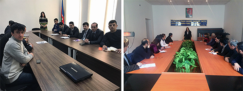 BƏLƏDİYYƏ  ÜZVÜ VƏ QULLUQÇULARININ HÜQUQİ MAARİFLƏNDİRİLMƏSİ MƏQSƏDİLƏ TƏDRİS KURSLARI KEÇİRİLİB