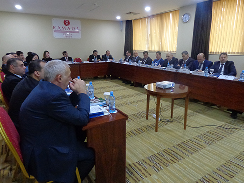 GƏNCƏ ŞƏHƏRİNDƏ HAKİMLƏR ÜÇÜN TƏLİM KEÇİRİLMİŞDİR