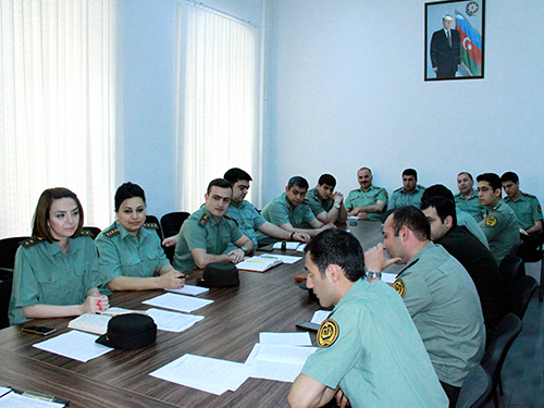 AKADEMİYADA TİBB XİDMƏİINİN ƏMƏKDAŞLARI ÜÇÜN DƏ TƏLİM TƏŞKİLİ EDİLİB