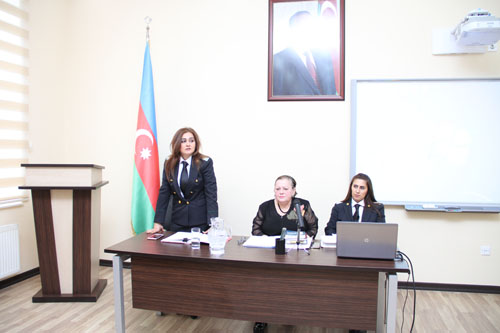 YERLİ İCRA VƏ PROBASİYA ŞÖBƏLƏRİNİN VƏ REGİONAL ƏDLİYYƏ İDARƏLƏRİNİN ƏMƏKDAŞLARI ÜÇÜN ƏDLİYYƏ AKADEMİYASINDA “KARGÜZARLIĞIN VƏ ARXİV İŞİNİN TƏŞKİLİ” MÖVZUSUNDA SEMİNAR-MÜŞAVİRƏ KEÇİRİLİB