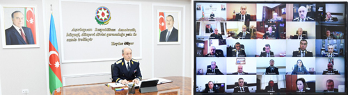 Dövlət Müstəqilliyimizin Bərpasının Otuzuncu İldönümü İlə Bağlı Ədliyyə Nazirliyinin Kollegiya İclası Keçirilib