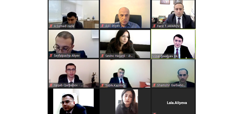 "Müqavilələrin İcrası, Mübahisələrin Həlli, Müəssisənin Bağlanması Və Müflisləşmə, Məhkəmə Sistemi Və Hüququn Aliliyi" İşçi Qrupunun Növbəti İclası Keçirilib