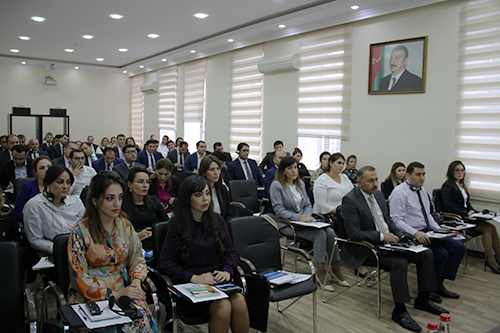 HAKİMLİYƏ NAMİZƏDLƏRLƏ BEYNƏLXALQ EKSPERTLƏRİN İŞTİRAKI İLƏ TƏDBİR KEÇİRİLİB