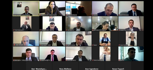 "Müqavilələrin İcrası, Mübahisələrin Həlli, Müəssisənin Bağlanması Və Müflisləşmə, Məhkəmə Sistemi Və Hüququn Aliliyi" İşçi Qrupunun Növbəti İclası Keçirilib