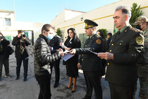 Ədliyyə Nazirliyinin Penitensiar Xidməti 8 Noyabr - Zəfər Günü Münasibətilə Elan Olunan Amnistiya Aktının İcrasını Uğurla Davam Etdirir