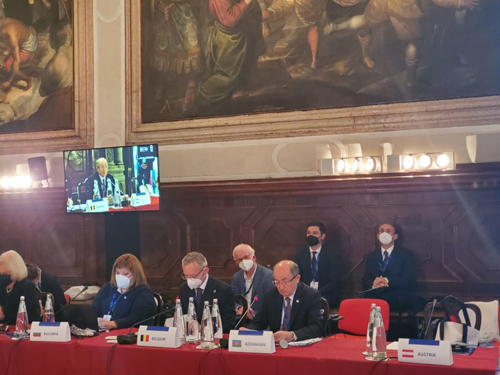 Avropa Ədliyyə Nazirlərinin Konfransında Ermənistanın Ölkəmizə Qarşı Əsassız Və Uydurma İttihamları Tutarlı Faktlarla Tam İfşa Olunub