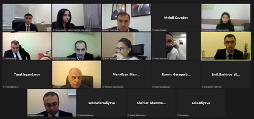 "Müqavilələrin İcrası, Mübahisələrin Həlli, Müəssisənin Bağlanması Və Müflisləşmə, Məhkəmə Sistemi Və Hüququn Aliliyi" İşçi Qrupunun Növbəti İclası Keçirilib