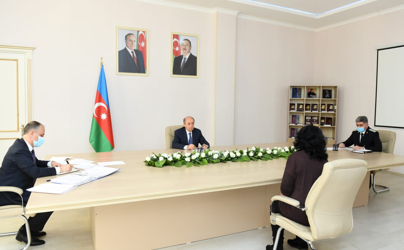 Ədliyyə Naziri Ağdam Rayonunda Vətəndaşları Qəbul Edib