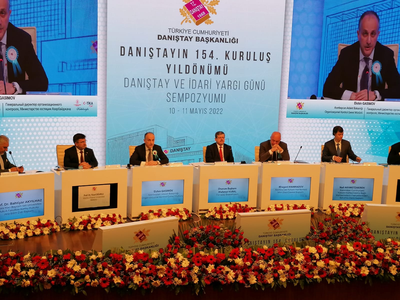 Ölkəmiz Türkiyə Ali İnzibati Məhkəməsinin yaradılmasının 154-cü ildönümü ilə bağlı tədbirdə təmsil olunur
