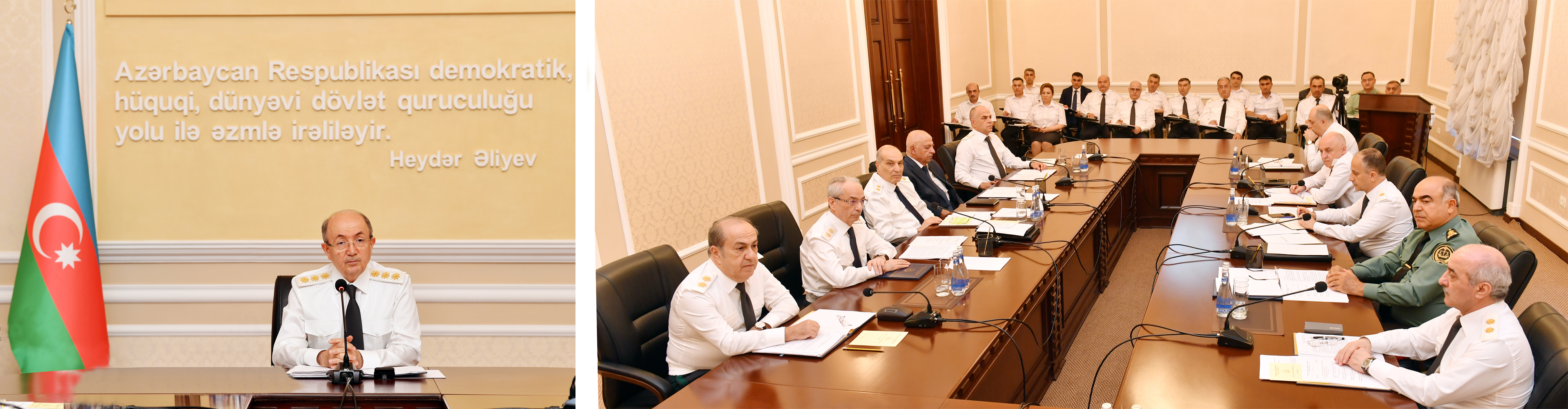 Ədliyyə Nazirliyində Görülmüş İşlərə Və Qarşıda Duran Vəzifələrə Həsr Olunan Kollegiya İclası Keçirilib