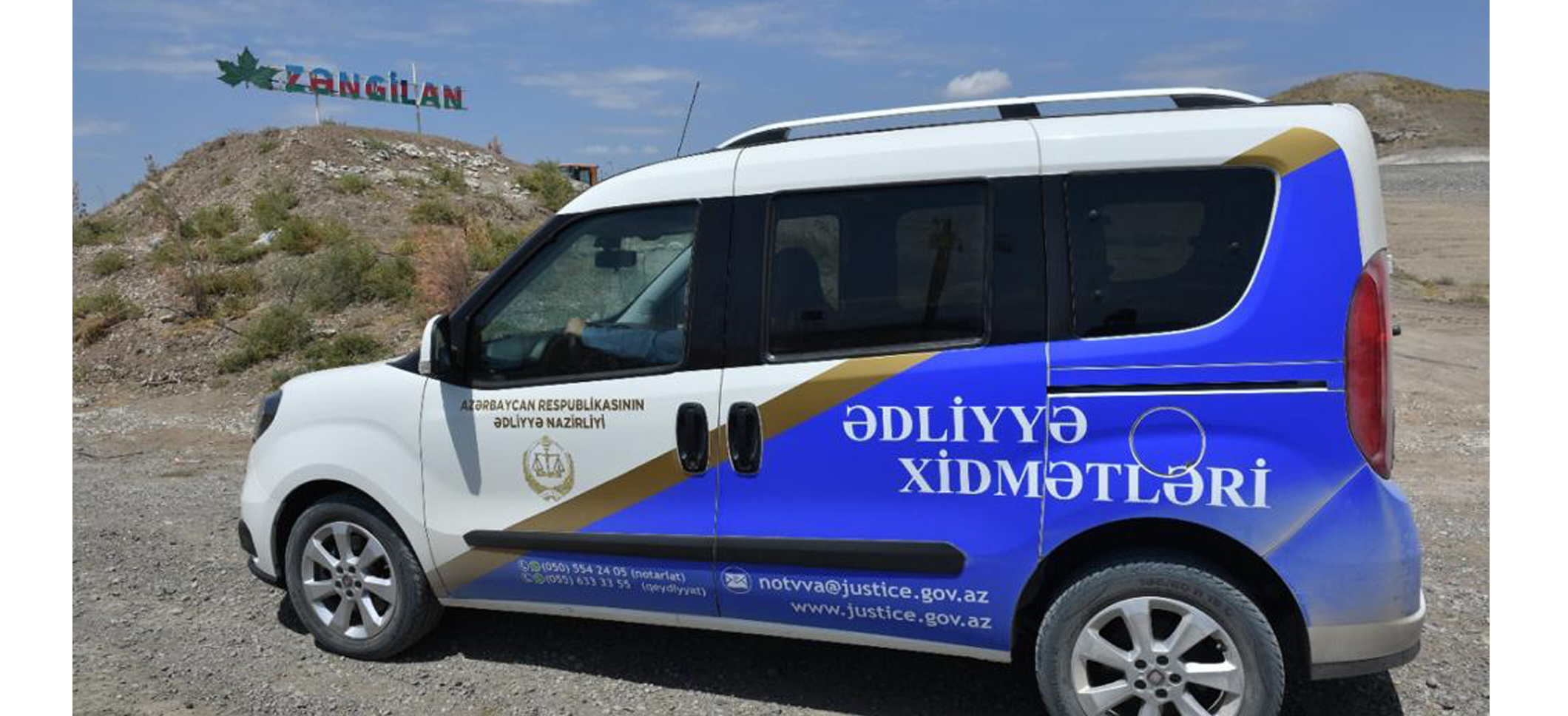 Zəngilan Rayonunun Ağalı Kəndində Səyyar Ədliyyə Xidmətləri Təşkil Edilmişdir