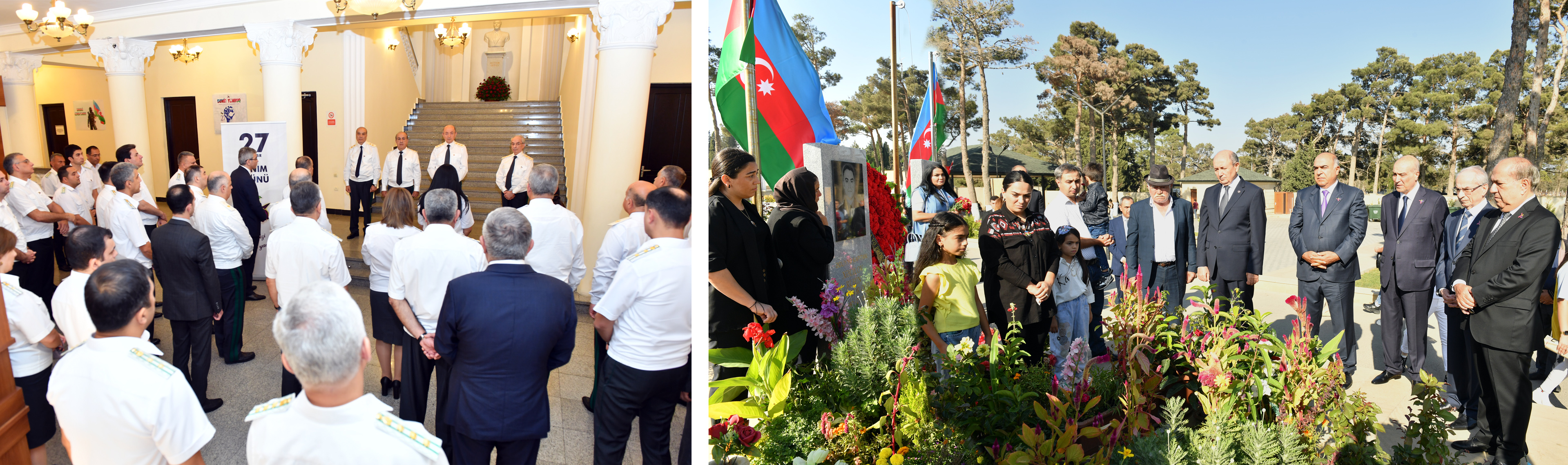 Anım Günü ilə Bağlı Şəhidlərimizin Xatirəsi Ədliyyə Nazirliyində Ehtiramla Yad Edilib