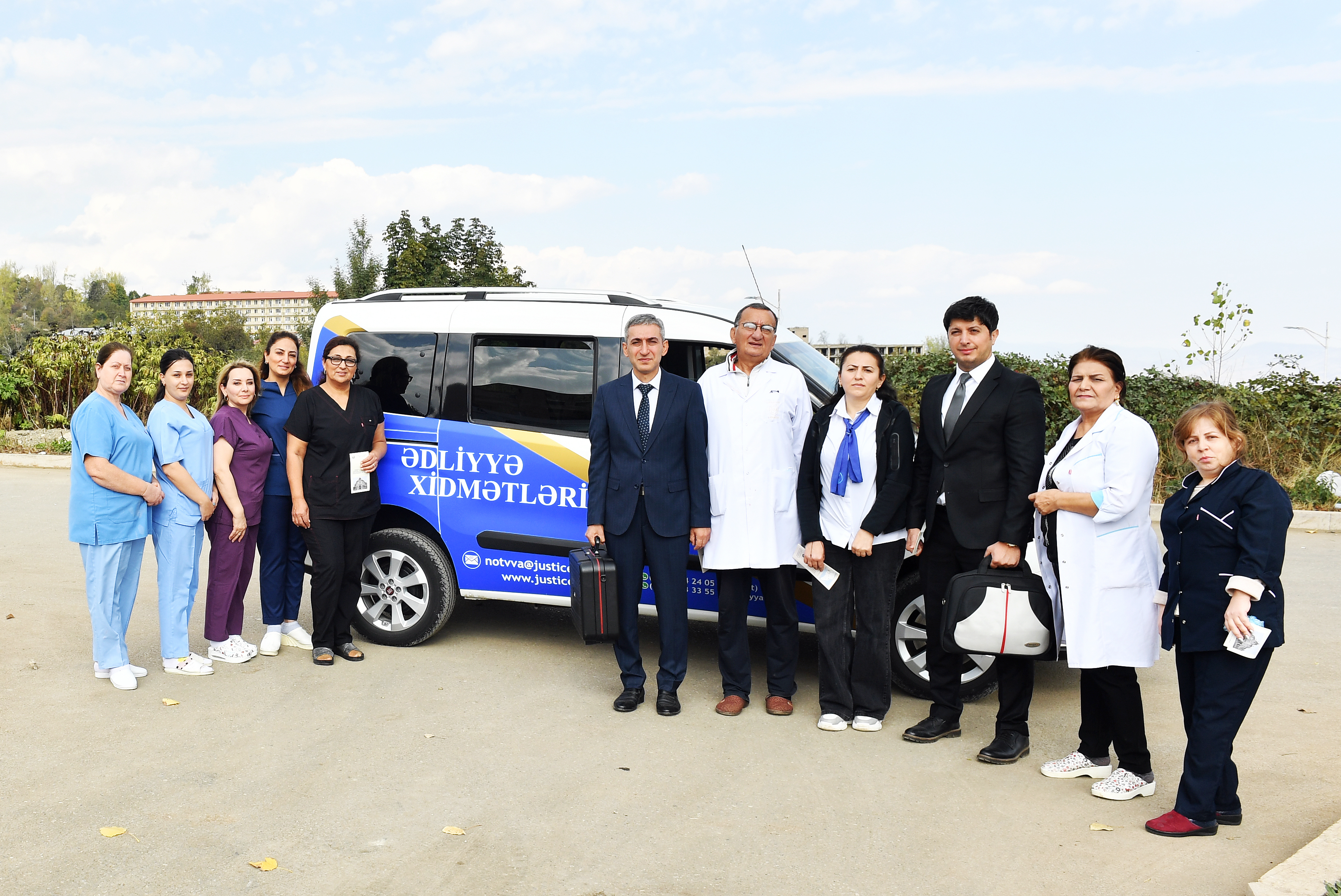 Şuşa Şəhərində Səyyar Ədliyyə Xidmətləri Təşkil Edilib