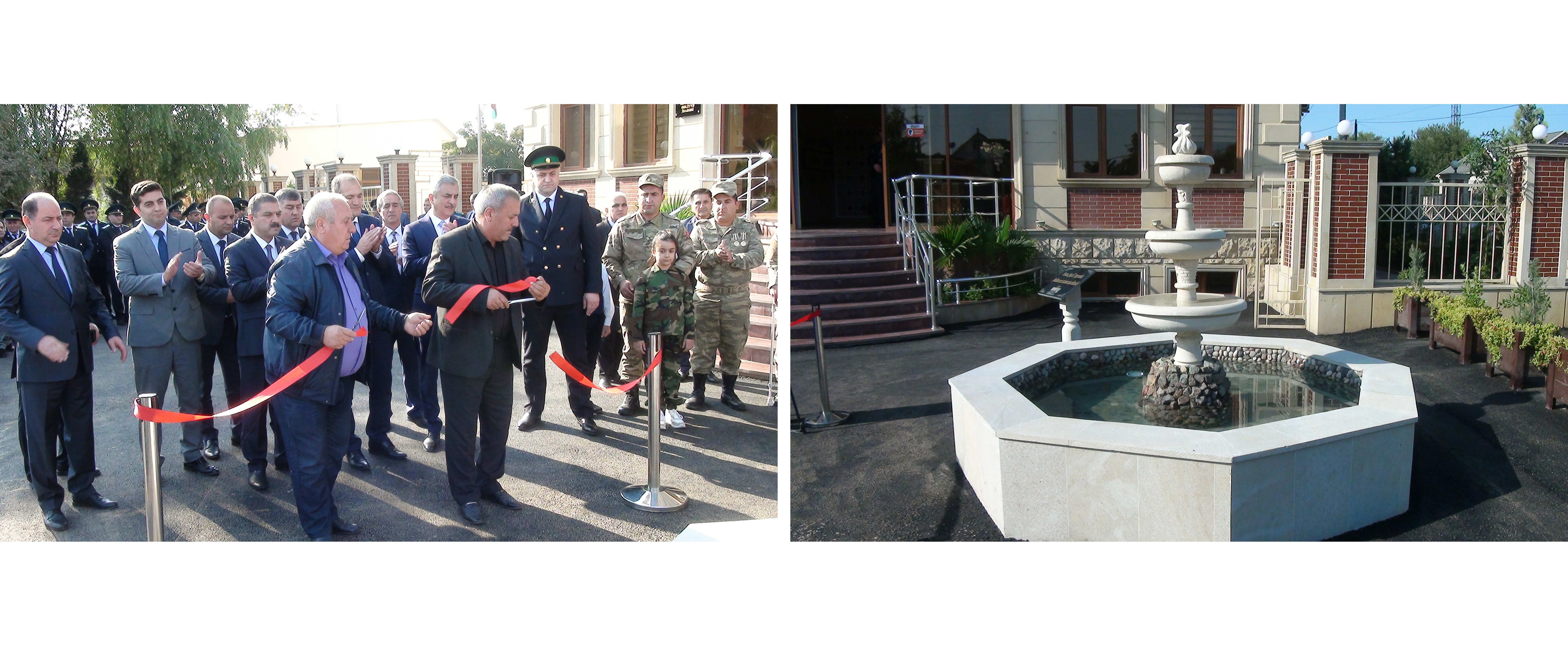 İmişlidə Şəhidlərin Xatirəsinə İnşa Edilən Fəvvarənin Açılışı Olub