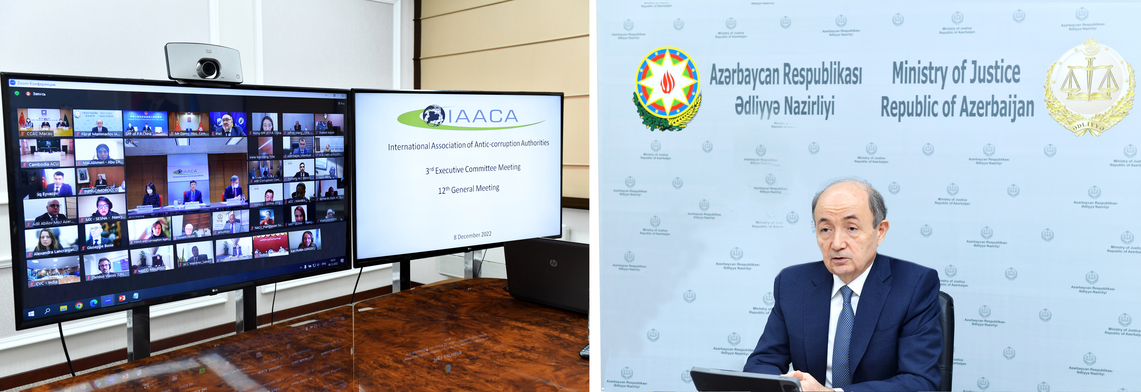 Azərbaycanın beynəlxalq antikorrupsiya fəaliyyətinə töhfələri yüksək qiymətləndirilir