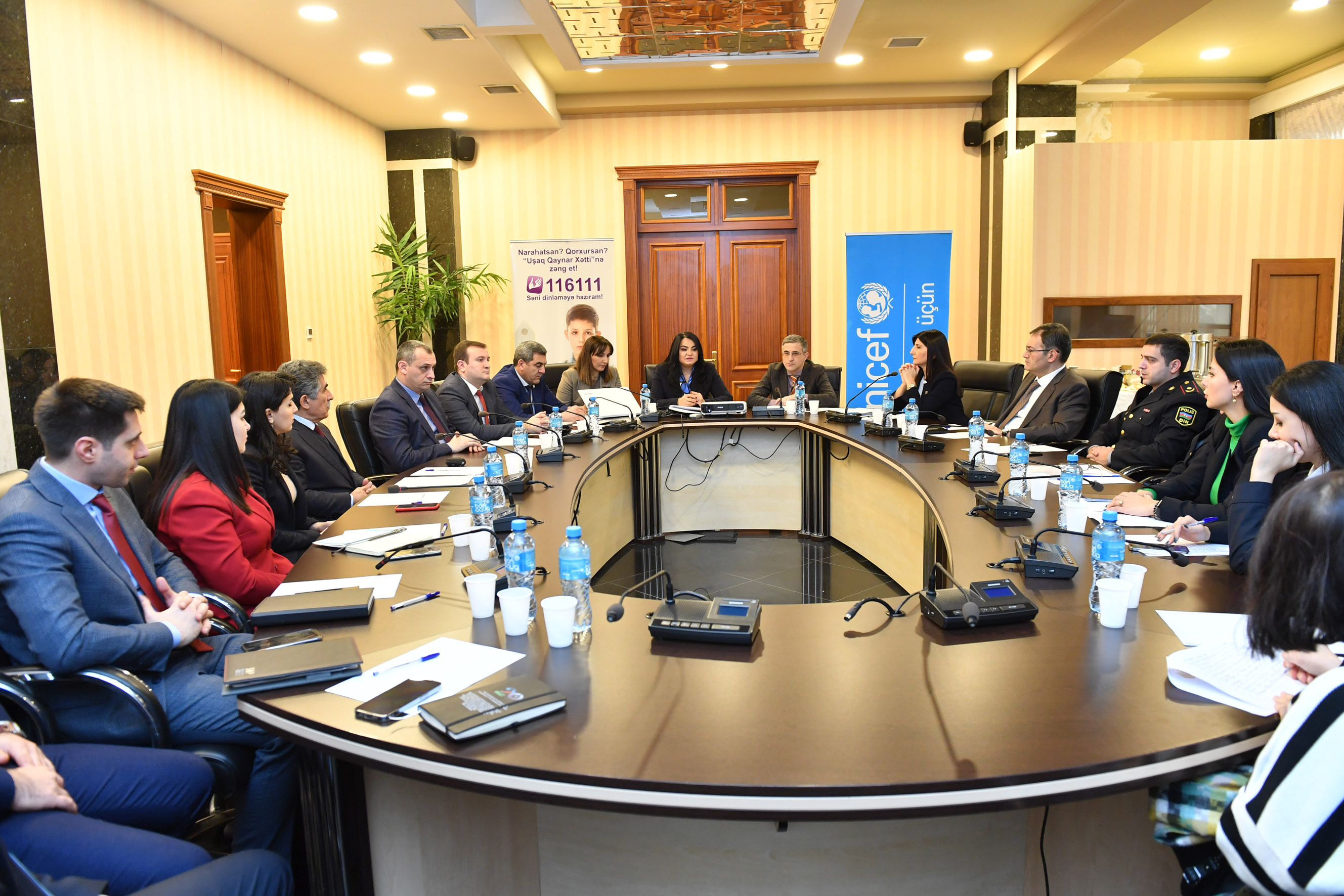 Yuvenal Ədliyyə: uşaqların ədalət mühakiməsi və sosial rifah xidmətləri” mövzusunda dəyirmi masa keçirilib