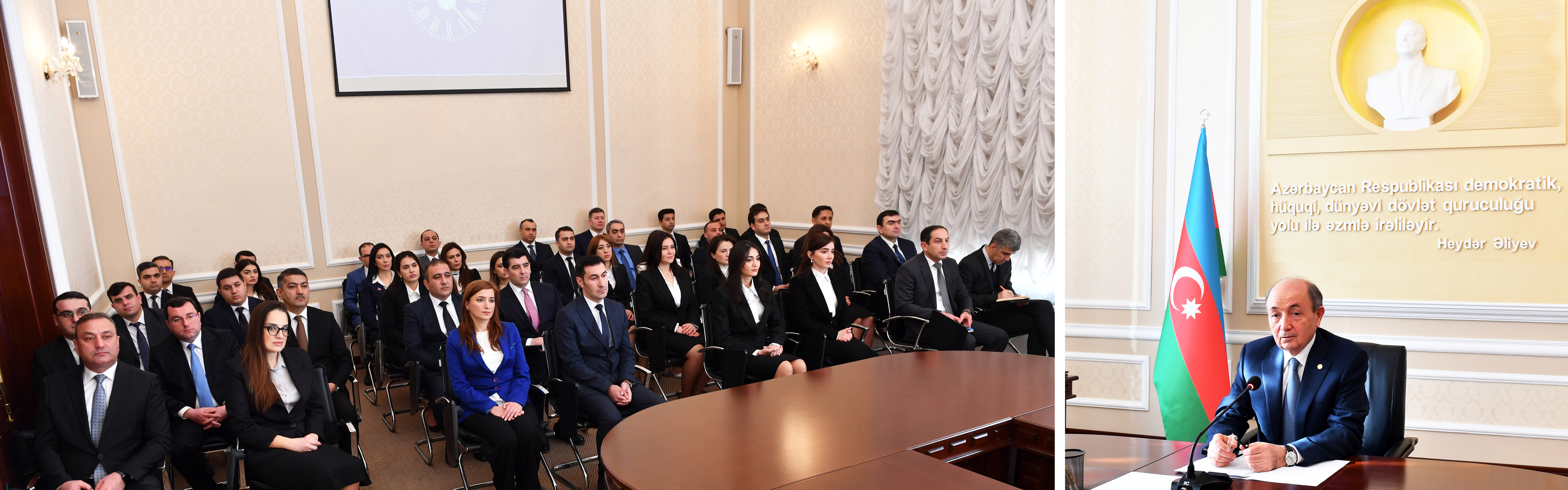 Yeni Təyinat Alan Hakimlərlə Görüş Keçirilib