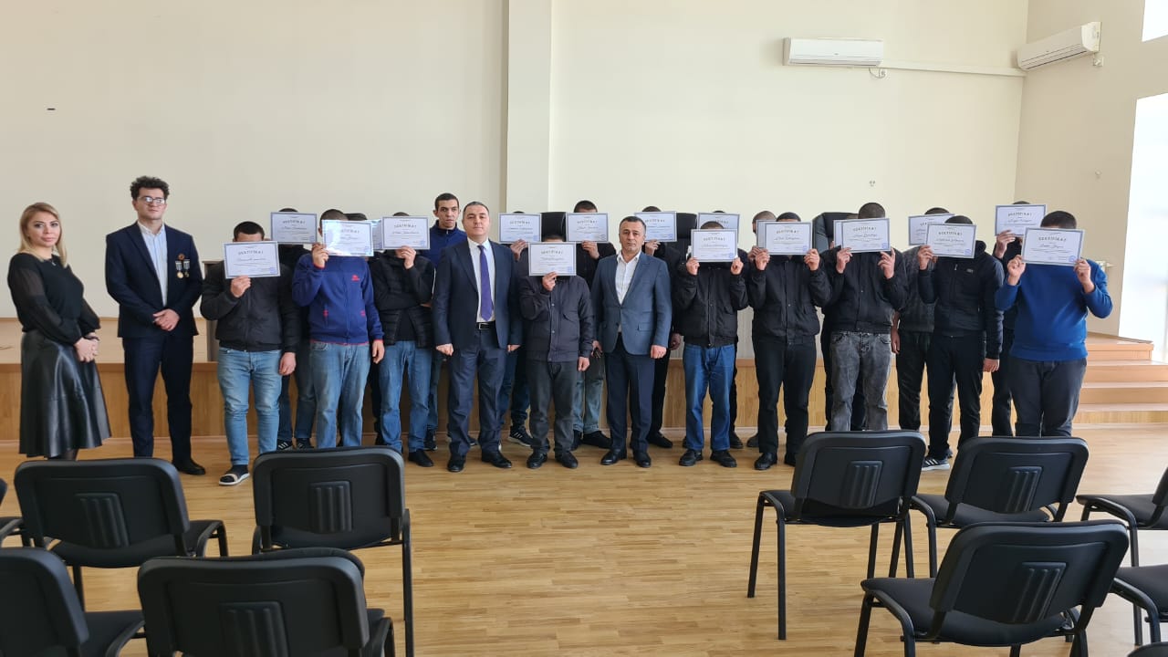Yetkinlik yaşına çatmayan məhkumlar üçün təlimlər təşkil edilib