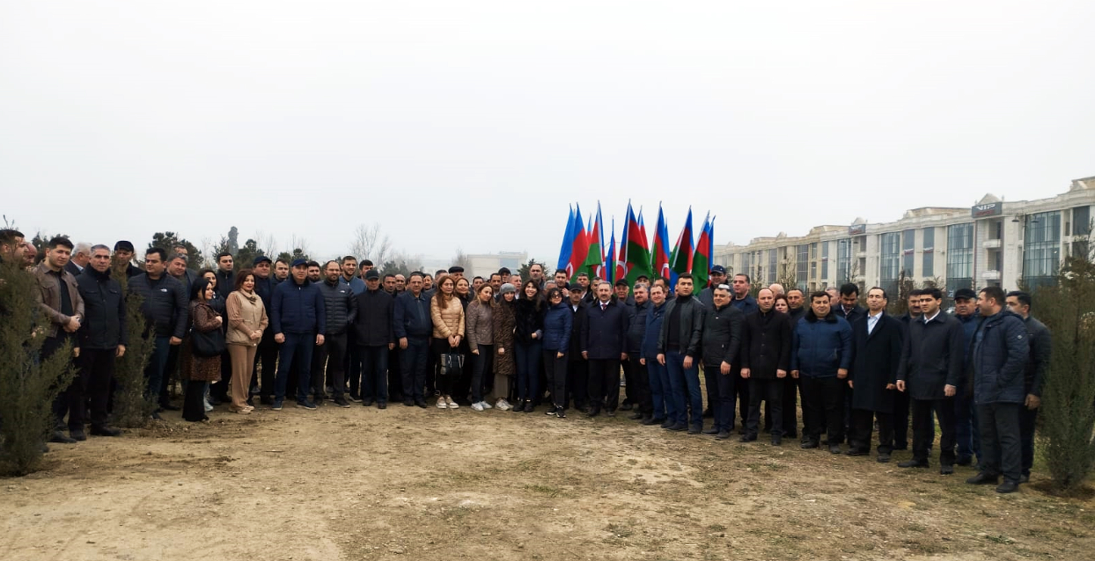 Ümummilli lider Heydər Əliyevin 100 illiyinə həsr olunan ağacəkmə aksiyası keçirilib