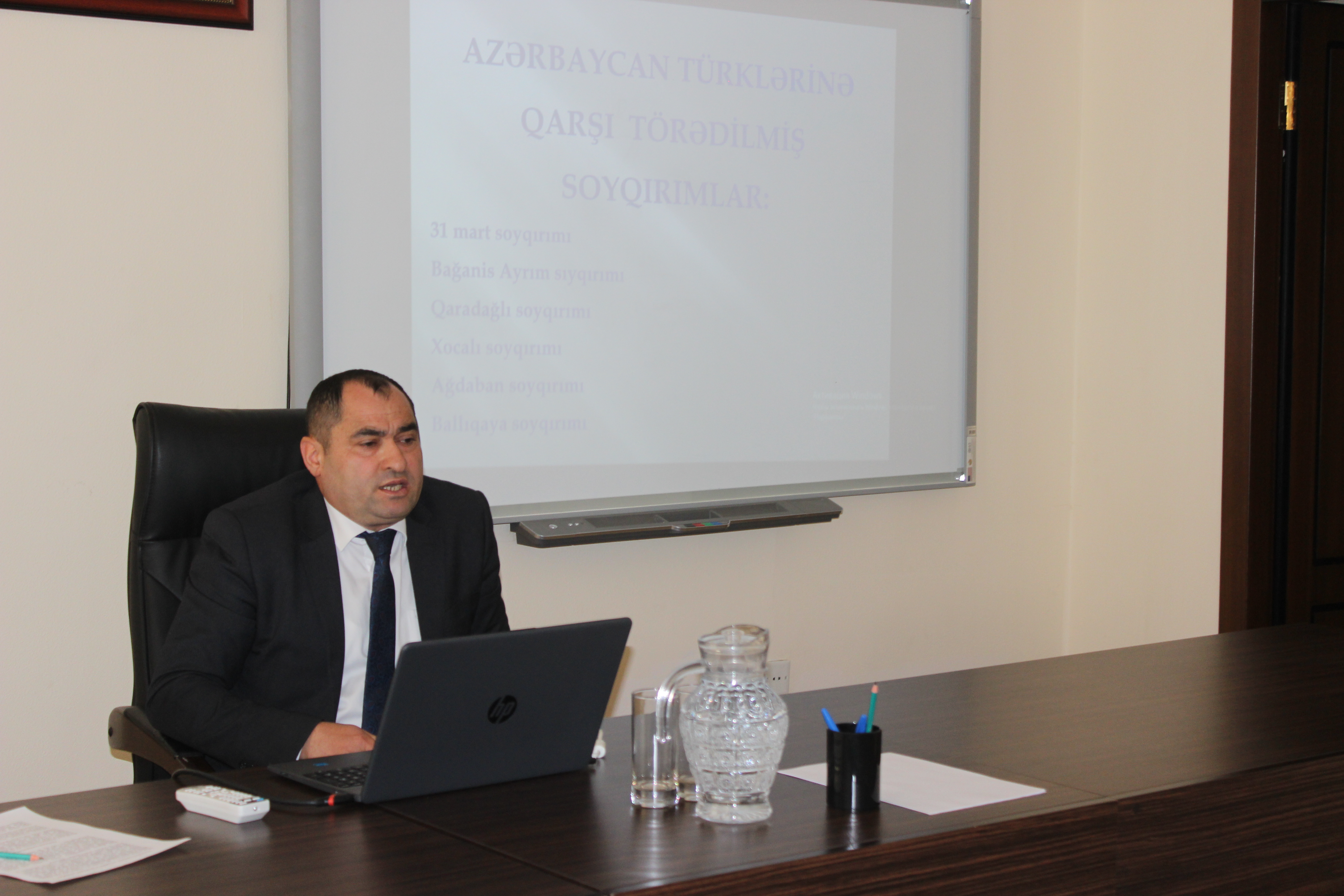 Ədliyyə Akademiyasında 31 Mart - Soyqırımı Ilə Bağlı Tədbir Keçirilib