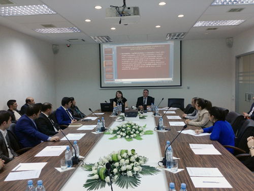 MƏHKƏMƏ APARATI İŞÇİLƏRİ ÜÇÜN GƏNCƏ ŞƏHƏRİNDƏ İXTİSASARTIRMA KURSU KEÇİRİLMİŞDİR