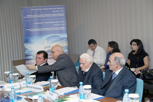 ƏDLİYYƏ AKADEMİYASI VƏ AVROPA ŞURASININ TƏŞKİLATÇILIĞI İLƏ GƏNCƏ ŞƏHƏRİNDƏ VƏKİLLƏR ÜÇÜN TƏLİM KEÇİRİLMİŞDİR