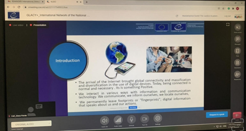 “Kibercinayətlərlə bağlı məhkəmə işlərində elektron sübutların işlənməsi” mövzusunda distant təlim keçirilib